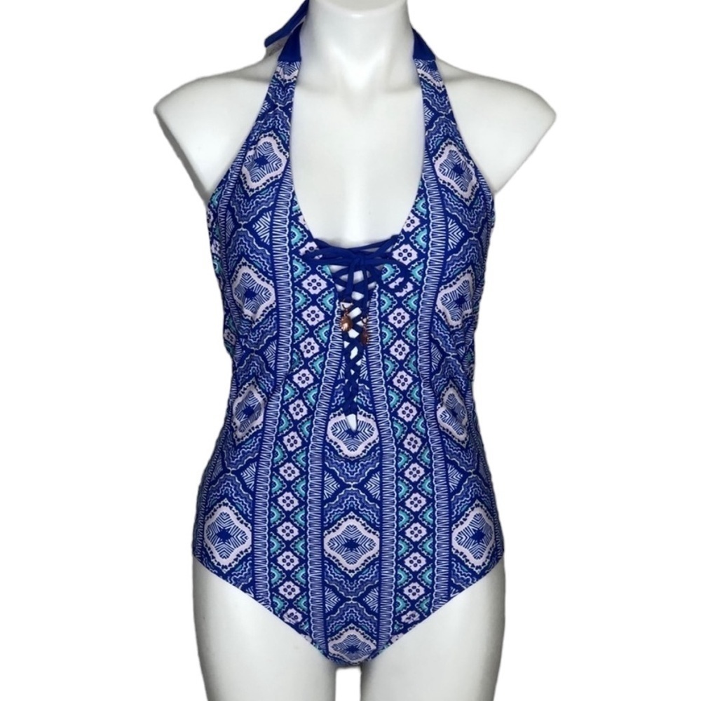Swim Systems Diamond Ridge one piece, NWT, large